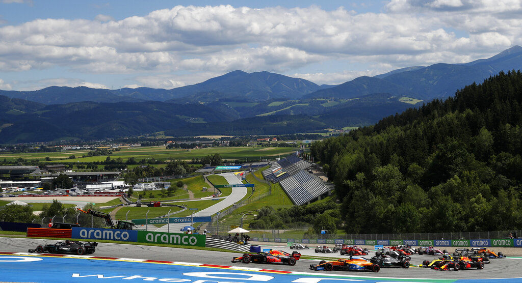 APTOPIX Austria F1 GP Auto Racing